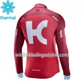 Wielershirt 2017 Team Katusha-Alpecin N001 Winter Thermal Fleece